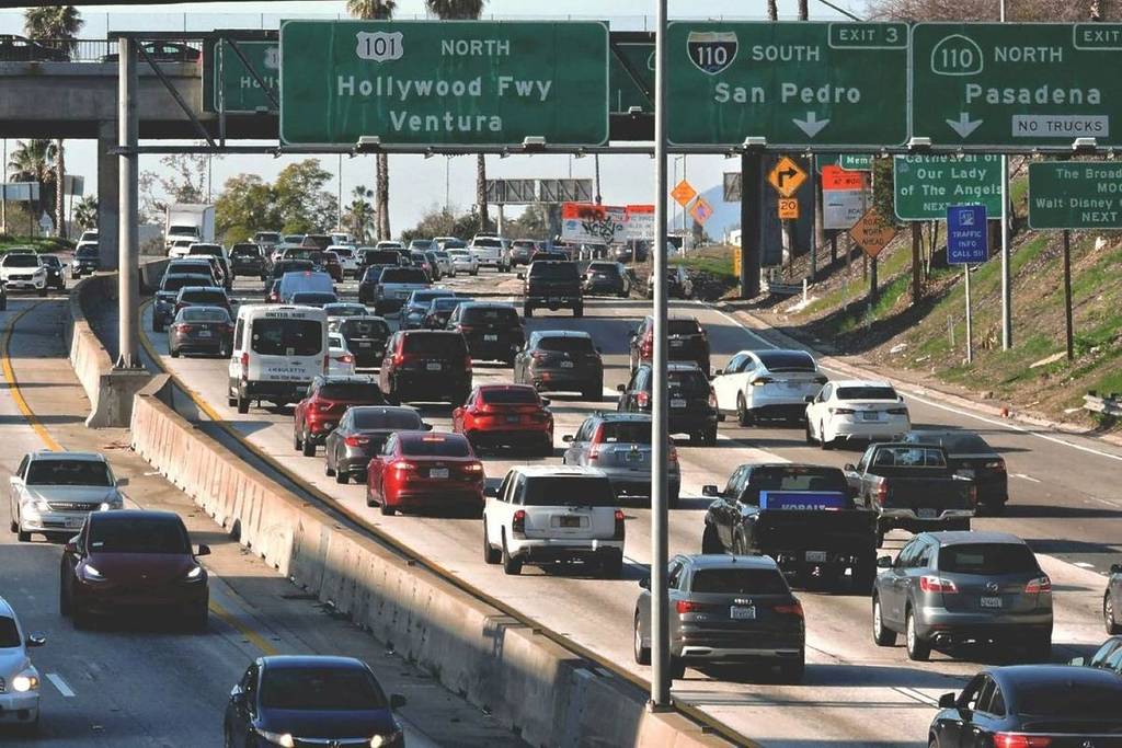 Tráfico en Los Ángeles