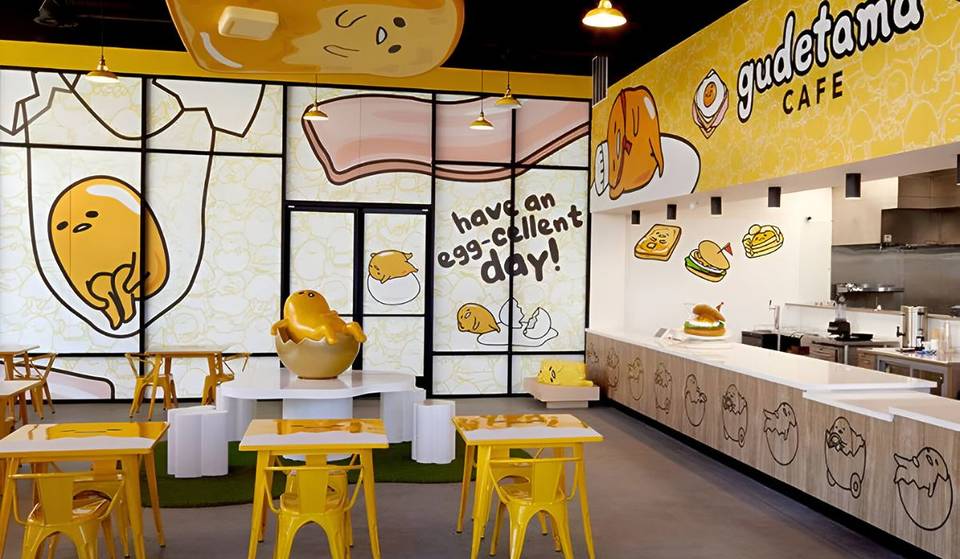 Le seul café Gudetama au monde se trouve à 30 minutes de DTLA &#8211; avec l&rsquo;œuf paresseux bien-aimé de l&rsquo;univers Sanrio