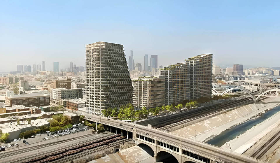 Es ist offiziell: L.A.&#8217;s Arts District bekommt vier himmelhohe Türme mit über 800 Wohnungen, Büros und einer Schule
