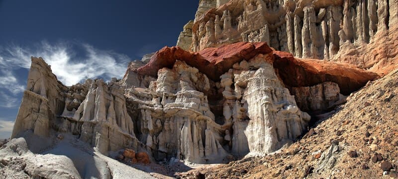 Red Rock Canyon SP Rock formations.