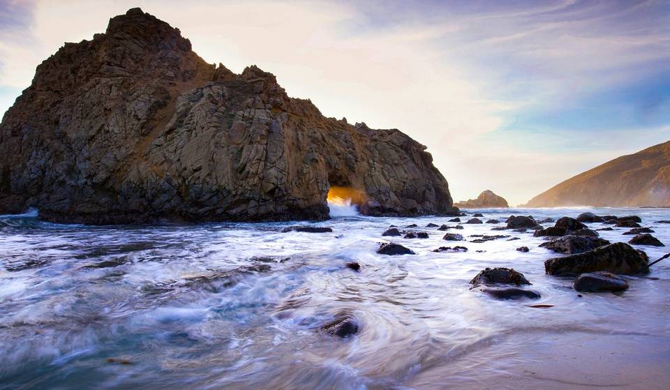 This Purple Sand Beach In California Has Just Been Named One Of The World’s Best Places To Tie The Knot — Famous For Its Magic Sunsets