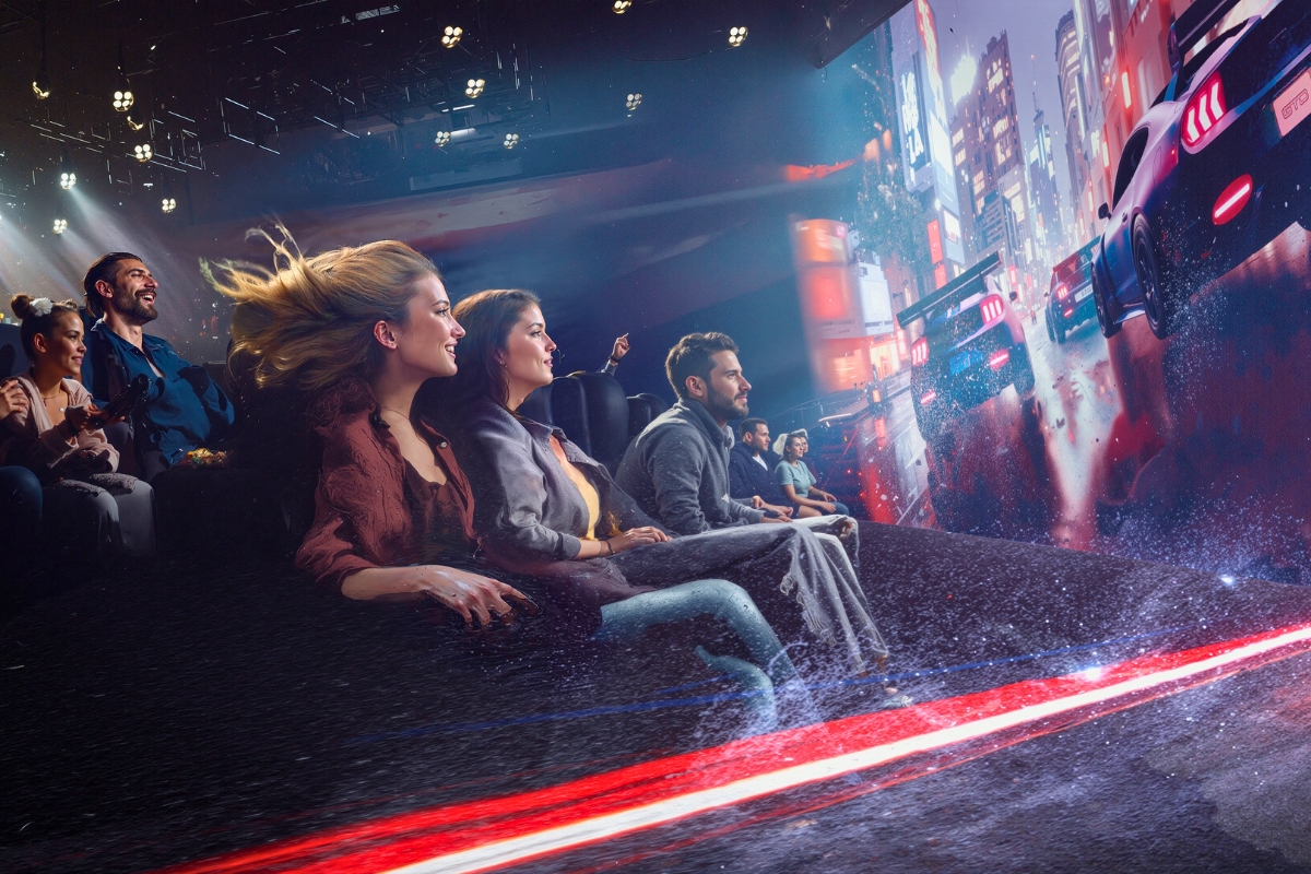 Renderings of the Mustang experience