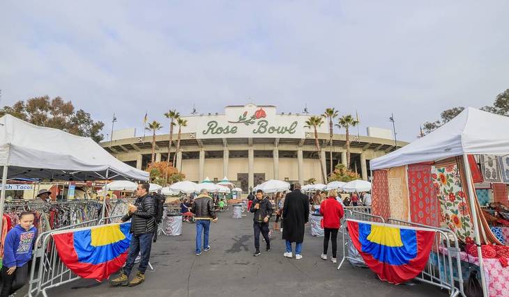One of the world’s largest flea markets brings together 20,000 visitors and 2,500 vendors every month in Pasadena