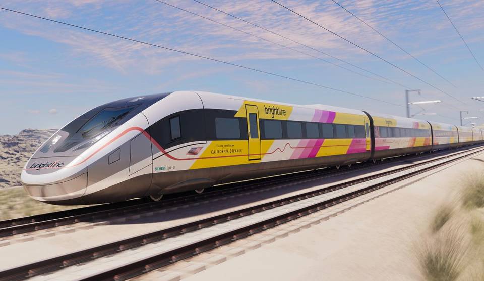 Nouvelle date d&rsquo;ouverture dévoilée pour le train à grande vitesse reliant Las Vegas et le sud de la Californie — Le trajet ne prendra que 2 heures