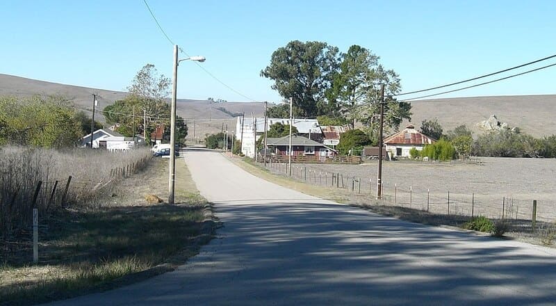Harmony, CA main street