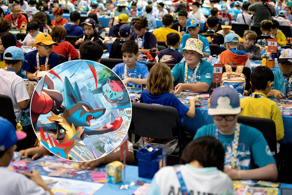 Avec l'aimable autorisation de Pokémon Press