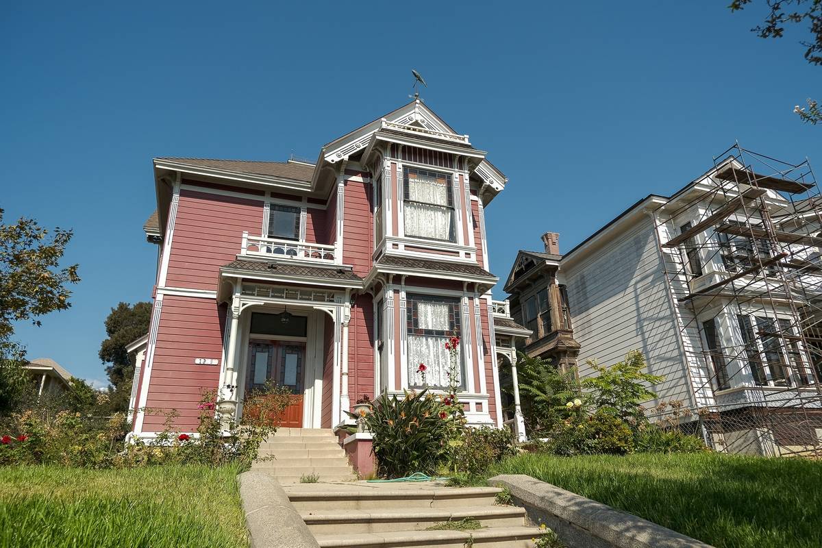 The Charmed House in Los Angeles located in Carroll Avenue