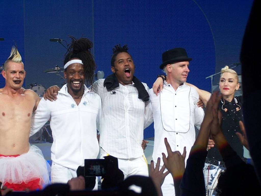 No Doubt bei einer Sommertournee in Milwaukee 2003.