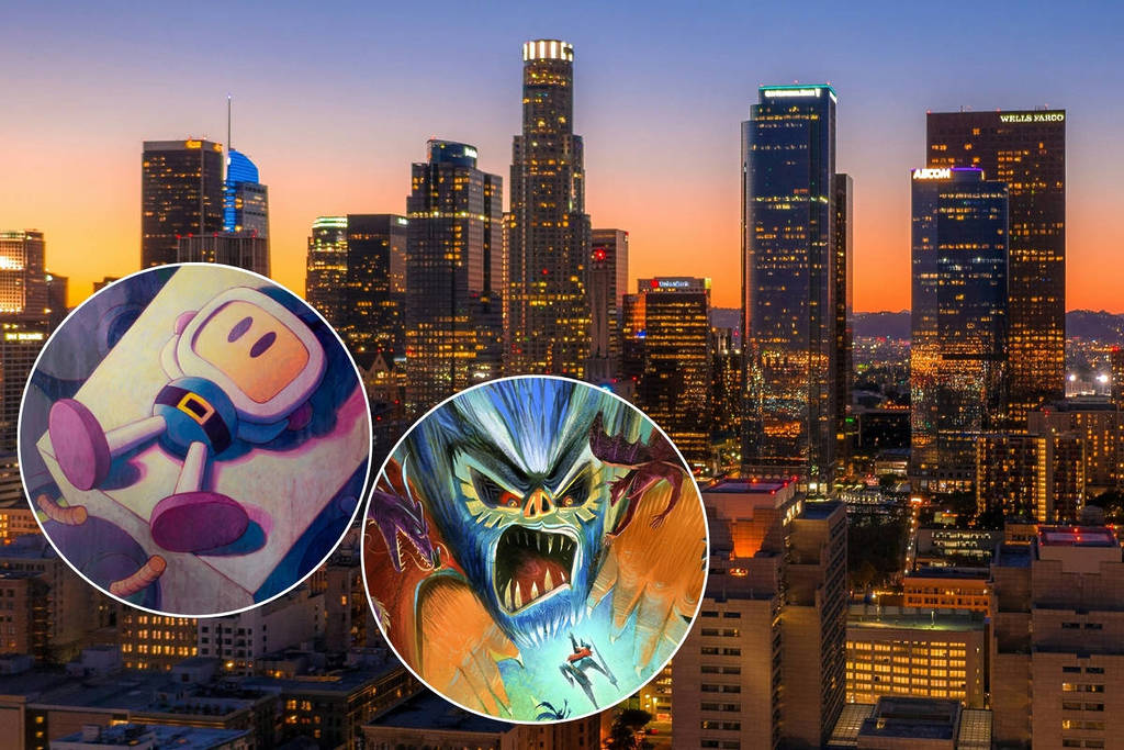 Timothy Banks (Ghosts and Goblins) Young-Ji Cha (Bomberman) Unsplash, Alonso Reyes (Downtown Los Angeles)
