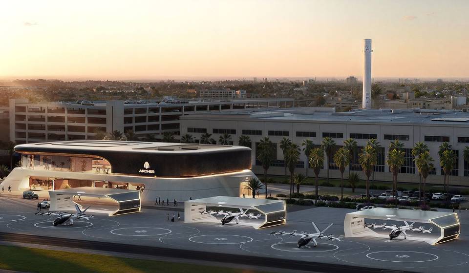 Lufttaxis kommen: Der Flughafen Hawthorne soll im Vorfeld der Olympischen Spiele 2028 zu L.A.s neuem Drehkreuz für Flugzeuge werden