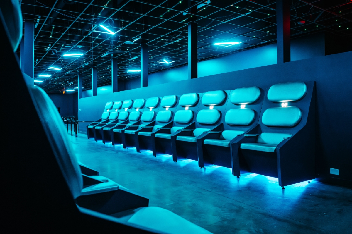 The interior of the Interstellar Arc building