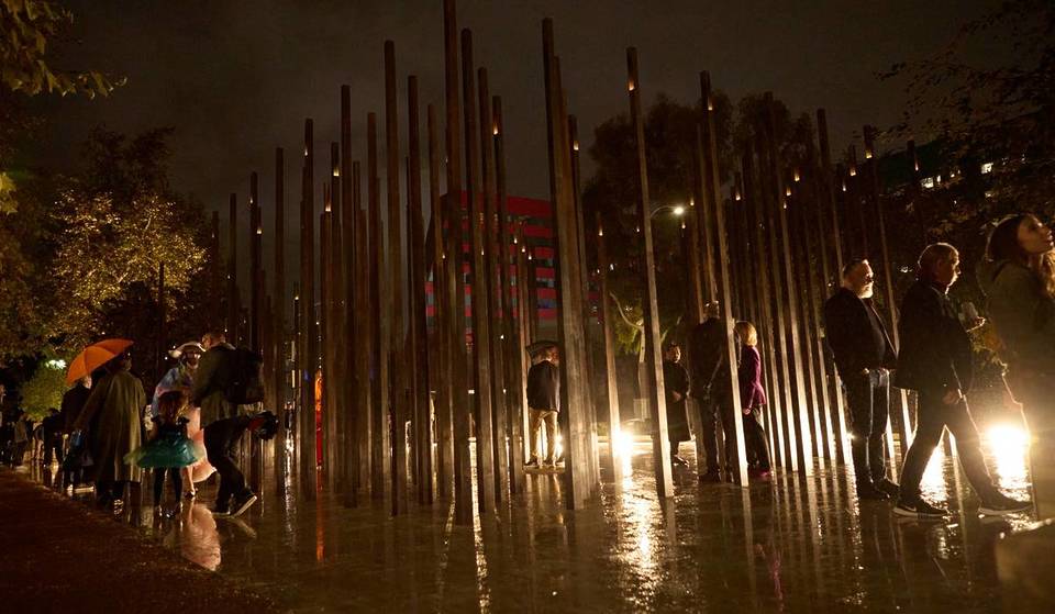 West Hollywood’s Long-Awaited STORIES: The AIDS Monument Opens With A Powerful Night Of Memory, Community, And Hope