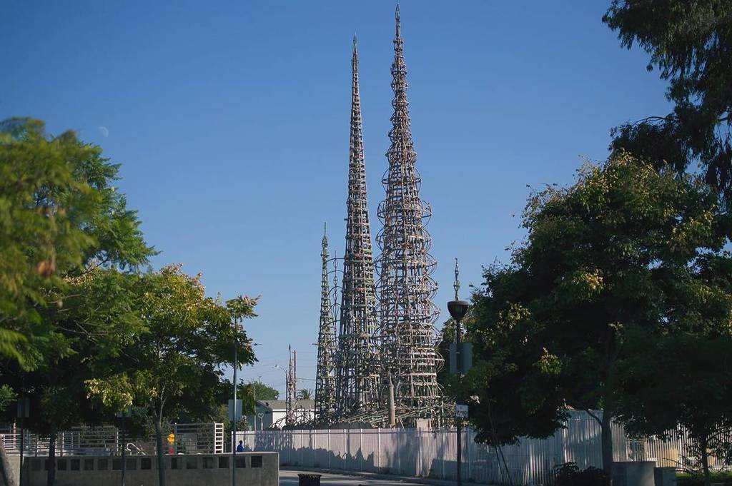 Watts Towers in Los Angeles