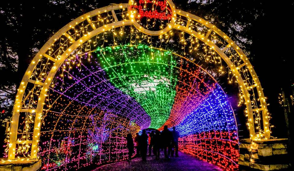 The West Coast’s Biggest Christmas Market Spans 6 Acres And Features 3 Million Lights — Just 3 Hours From L.A.