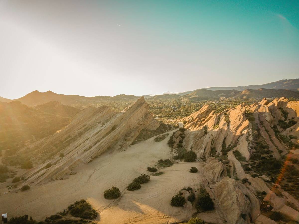 Vasquez Rocks in California