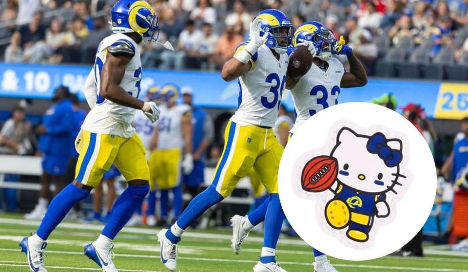 The L.A. Rams Team Up With Hello Kitty For A Special Merchandise Drop — It’s The NFL’s First-Ever Collab With Sanrio