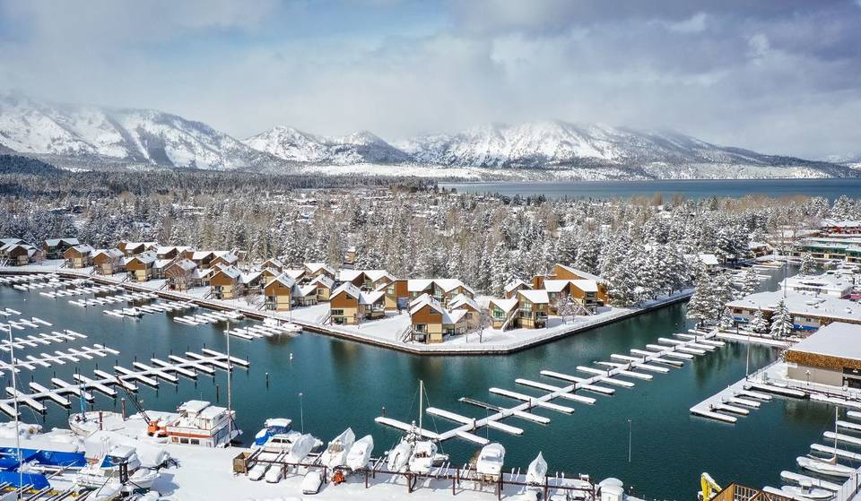 This Quaint Winter Getaway Just A Short Flight From L.A. Was Named One Of The Best U.S. Destinations For Snow Lovers — Home To The Largest Alpine Lake In North America