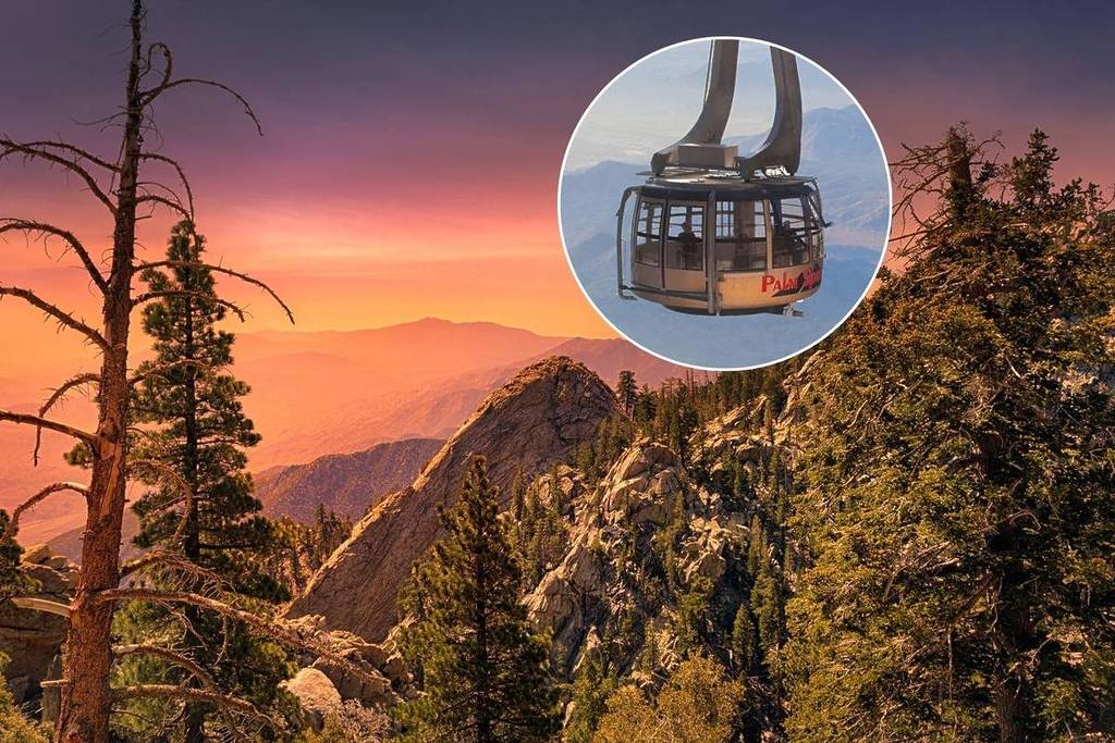 Palm springs tramway and Mt San Jacinto State Park