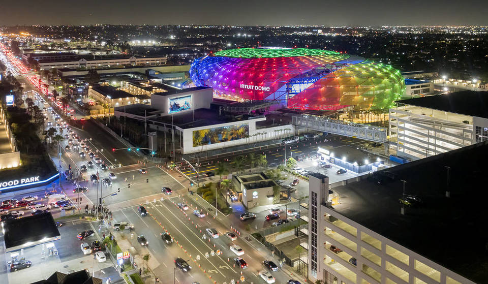 Intuit Dome Named World’s 2nd Most Beautiful Arena