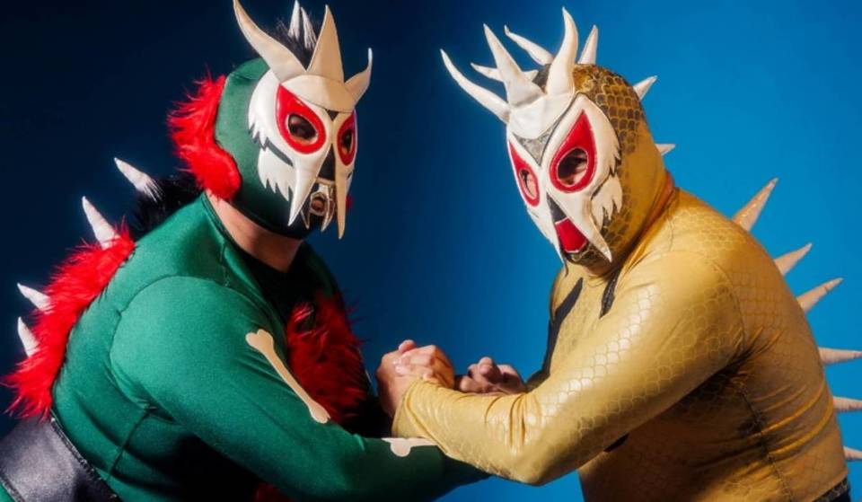 Forget Roses And Dinner — This ‘Wild Collision’ Of Lucha Libre And Burlesque Is Coming To A Stunning Art Deco Theater For One Night Only This Valentine’s Day