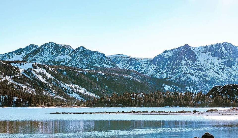 The ‘Switzerland Of California’ Is A Lakeside Resort Town In The Eastern Sierra Where Kids Ski For Free