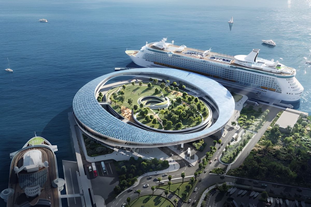 The Port Of Los Angeles Plans To Build A Futuristic Cruise Terminal — It Will Also Feature A Waterfront Park