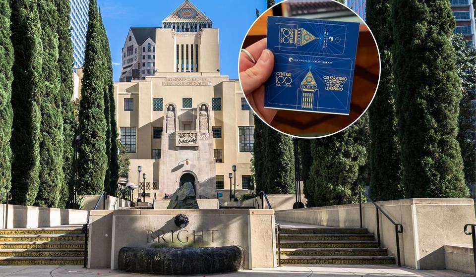 L.A. Central Library Celebrates 100th Birthday With Limited-Edition Library Cards And More