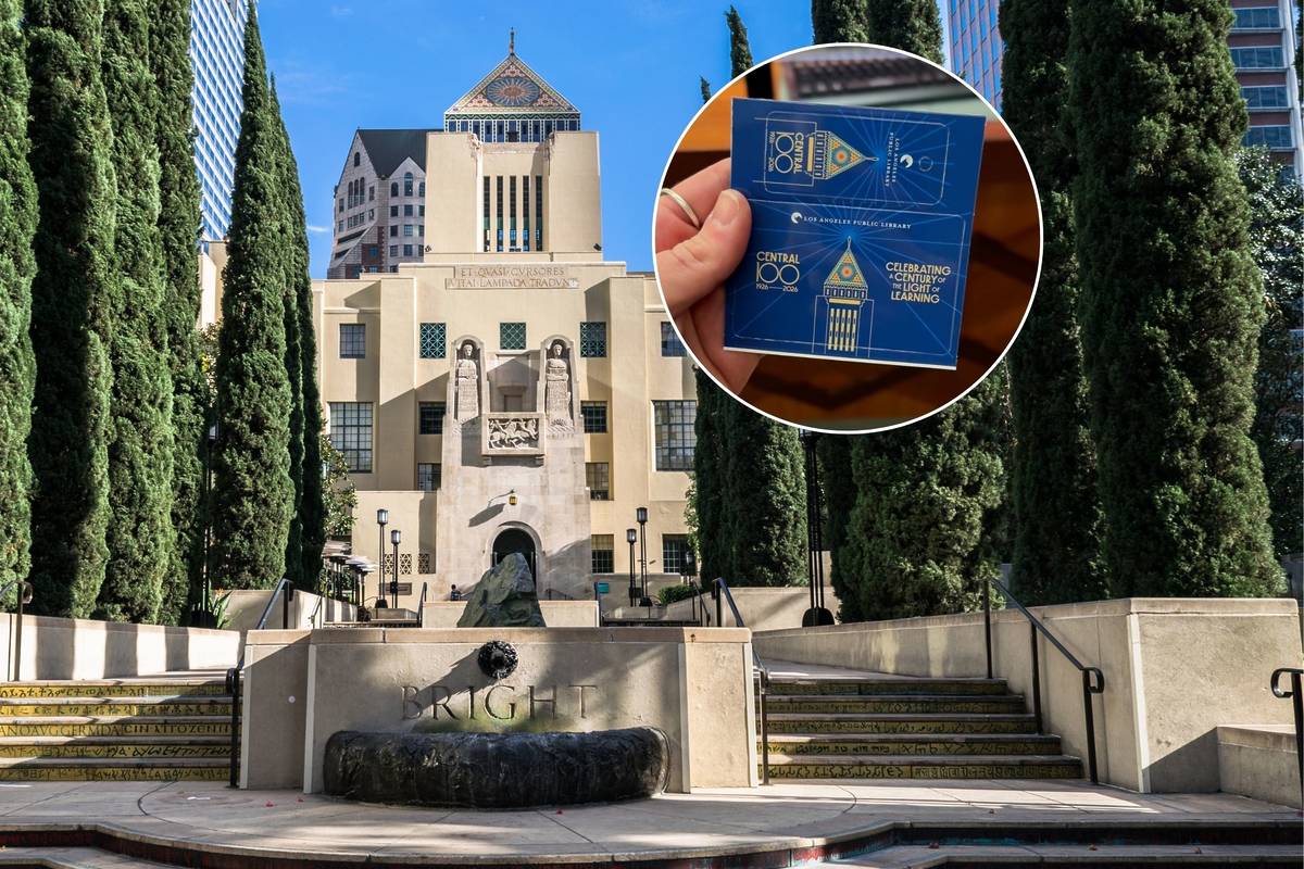 L.A. Central Library Celebrates 100th Birthday With Limited-Edition Library Cards And More