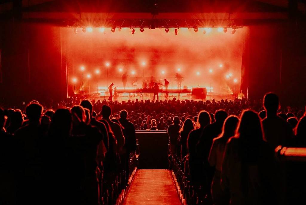 Concert au Greek Theatre de Los Angeles.
