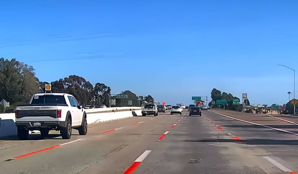 California Is One Of The Few States Testing Orange Highway Stripes — And It’s Already Changing How We Drive