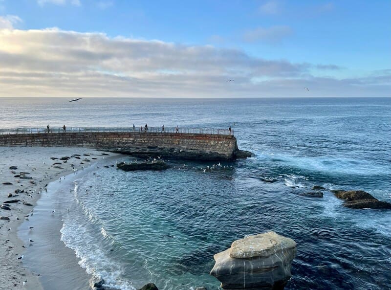 La Jolla Cove in San Diego.