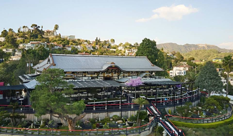 This 110-Year-Old ‘Mountain Palace’ Perched In The Hollywood Hills Is A Stunning Replica Of A Kyoto Castle — With a 600-Year-Old Pagoda & 360° Skyline Views