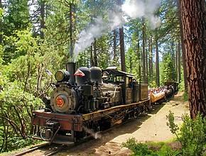 Diese Dampflokfahrt durch den Sierra National Forest ist eine der schönsten in den USA – und nächsten Monat geht’s wieder los.