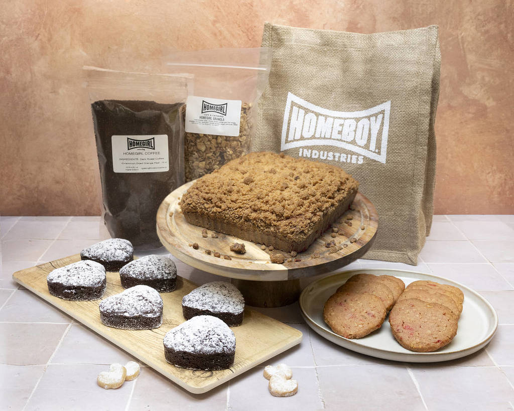 Baked goods and products from Homeboy Industries