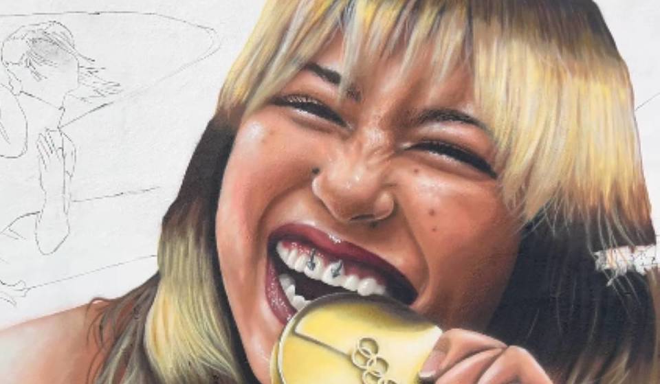 Die kalifornische Meisterin Alysa Liu wird nach ihrem Olympiasieg mit ihrem ersten Wandgemälde verewigt