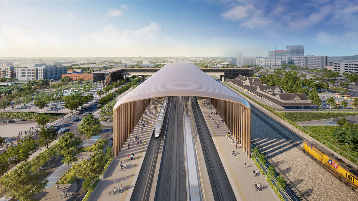 California’s Long-Awaited Bullet Train Will Connect L.A. To San Francisco In Just 160 Minutes — See The Futuristic Renderings Of The First 5 Central Valley Stations