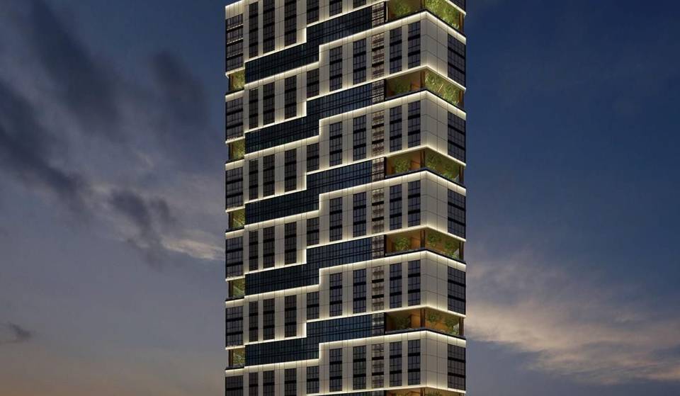 Une tour de 35 étages entièrement dédiée au logement abordable voit enfin le jour à L.A. — Elle comptera 523 logements