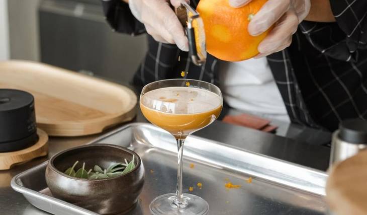 One Of Alhambra’s Most Unique New Openings Is A Raw, Industrial Space Where Every Drink Comes With Its Own Tasting Card