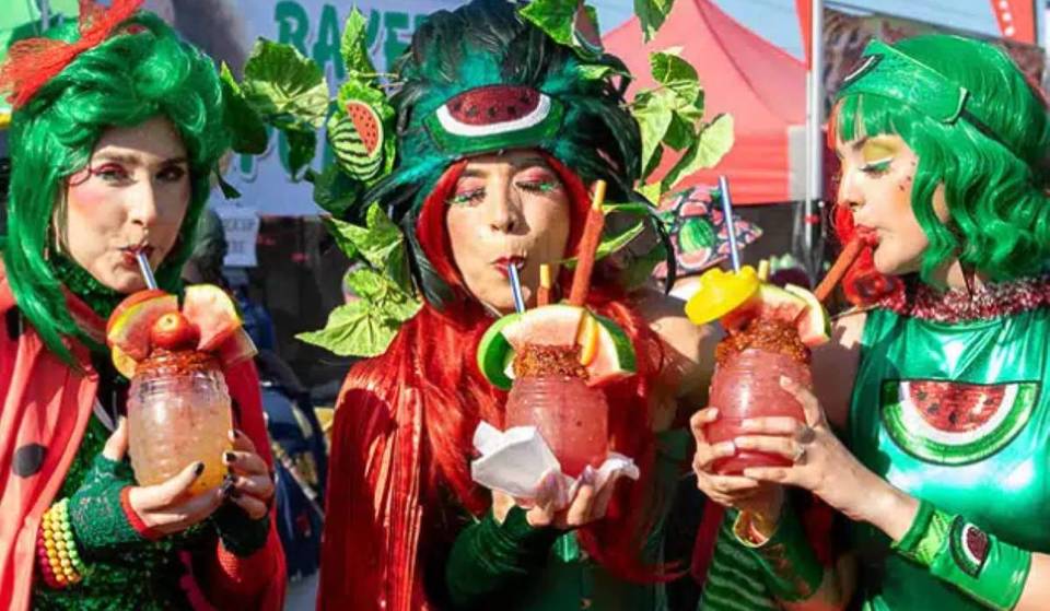 30 minutes from DTLA: San Fernando Valley’s Hansen Dam is hosting a massive watermelon festival this weekend right next to the country’s largest swimming pool