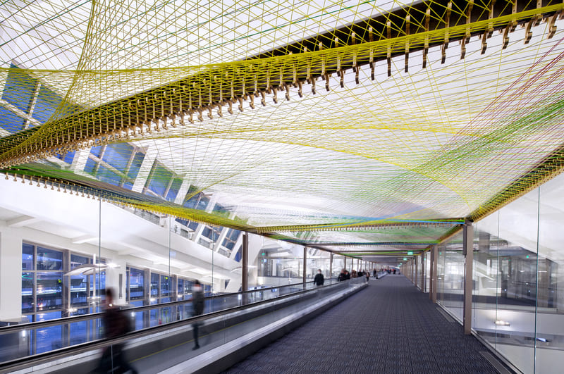 Pae White Installation, Tom Bradley International Terminal.