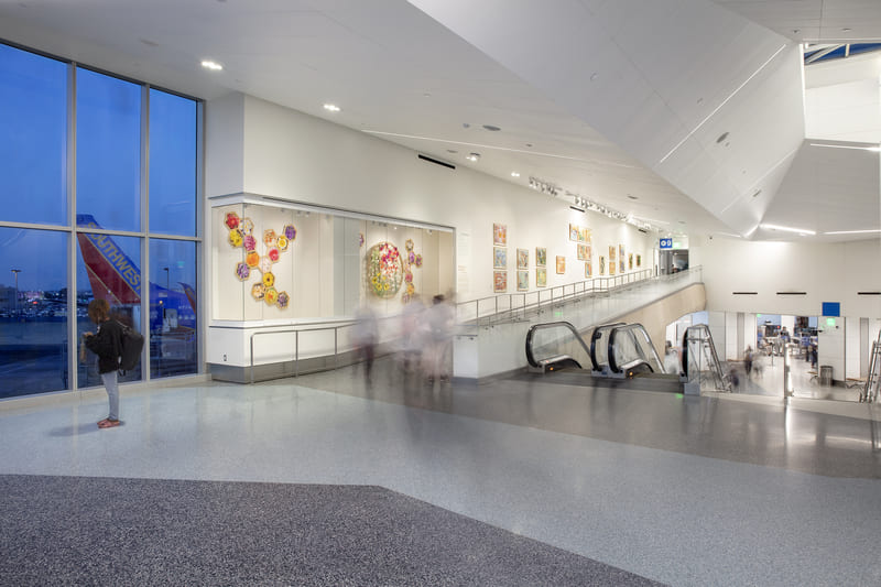 Pat Warner Installation, Tom Bradley International Terminal