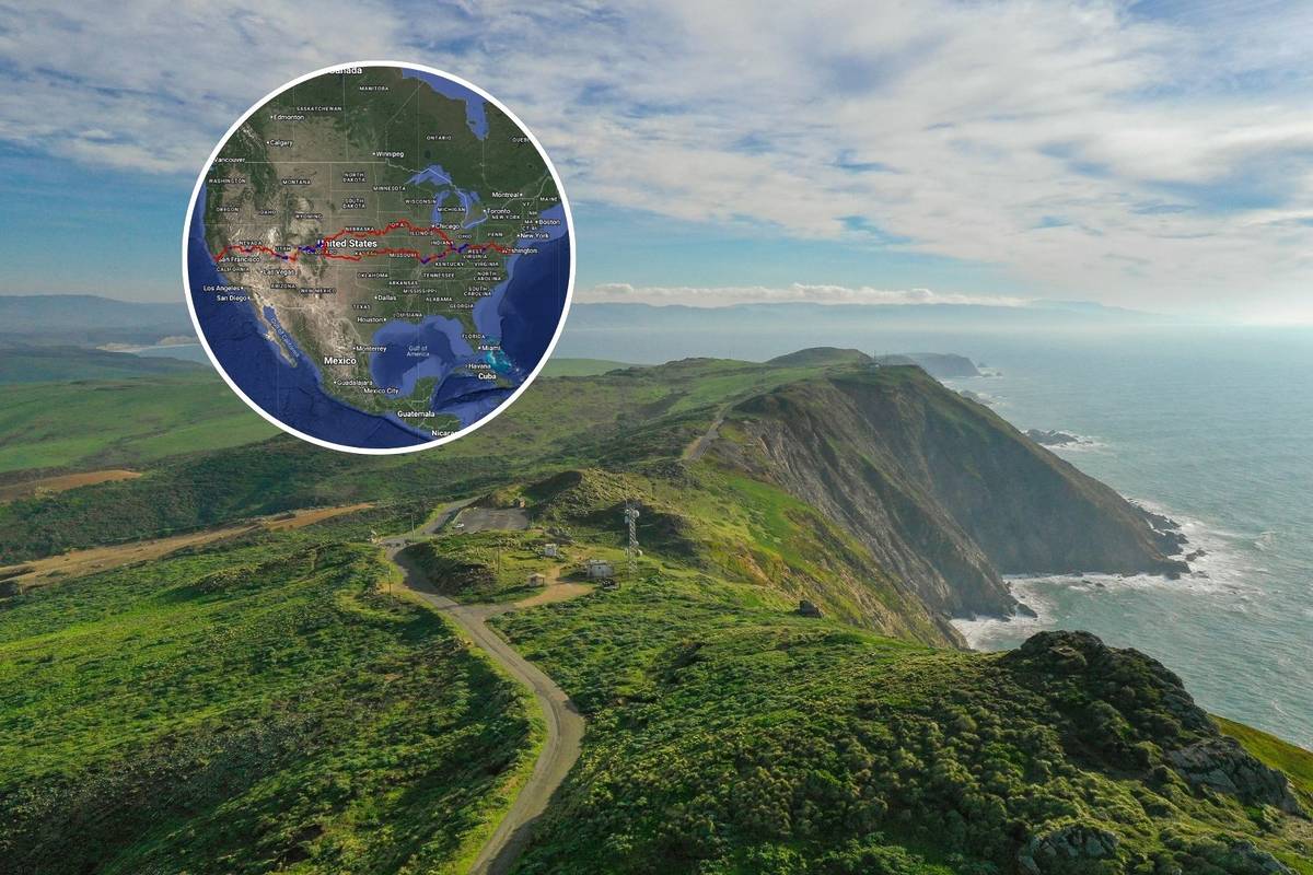 This 6,800-mile trail from California to Delaware was named one of Nat Geo’s ‘100 Hikes of a Lifetime’— this summer, it’s hosting a historic coast-to-coast relay race