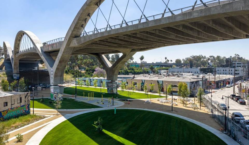 El parque de 82 millones de dólares de Los Ángeles entra en una fase clave de construcción a medida que la vegetación va tomando forma: el proyecto de 12 acres va por buen camino para completarse a finales de 2026
