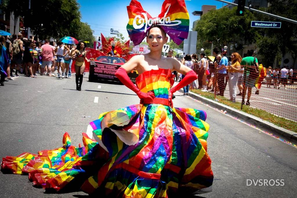 Glamda The Fabulous at West Hollywood Pride