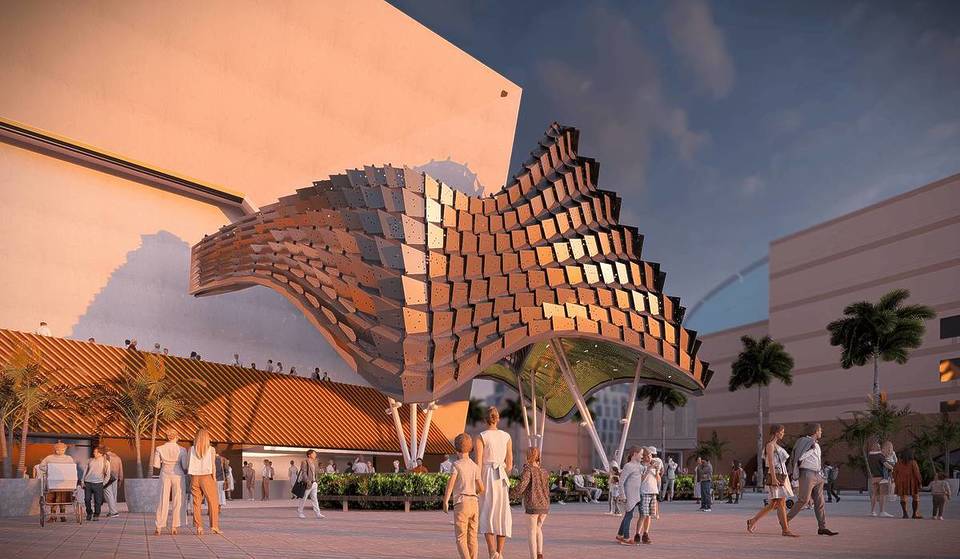 El nuevo distrito de ocio de Anaheim, de 4000 millones de dólares y 40 hectáreas, hará las veces de galería de arte al aire libre con más de 70 obras de arte públicas y gratuitas