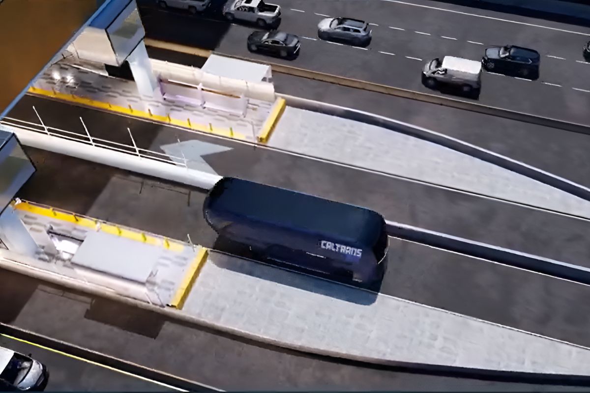California is studying futuristic 140 mph ‘bullet buses’ between L.A. and San Francisco — they would connect the cities in three hours