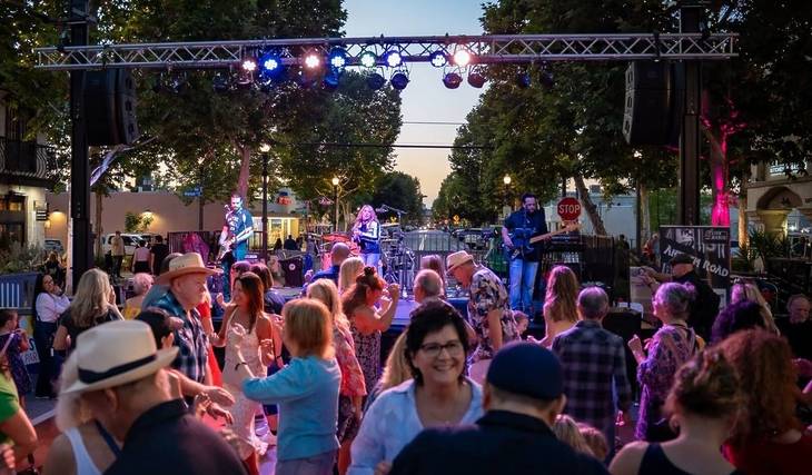 Less than 1 hour from L.A.: This small town is transforming its main street into a giant block party with jumbo games and human foosball on Thursday — and the summer lineup only gets better from there
