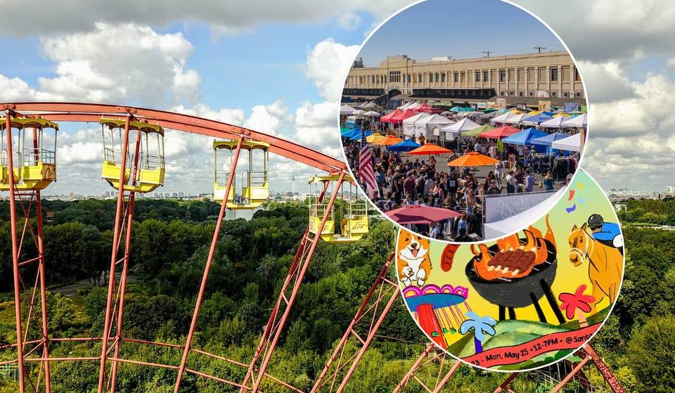 This iconic landmark is transforming into a massive three‑day Memorial Day carnival — with a ferris wheel, elite BBQ vendors and live horse racing