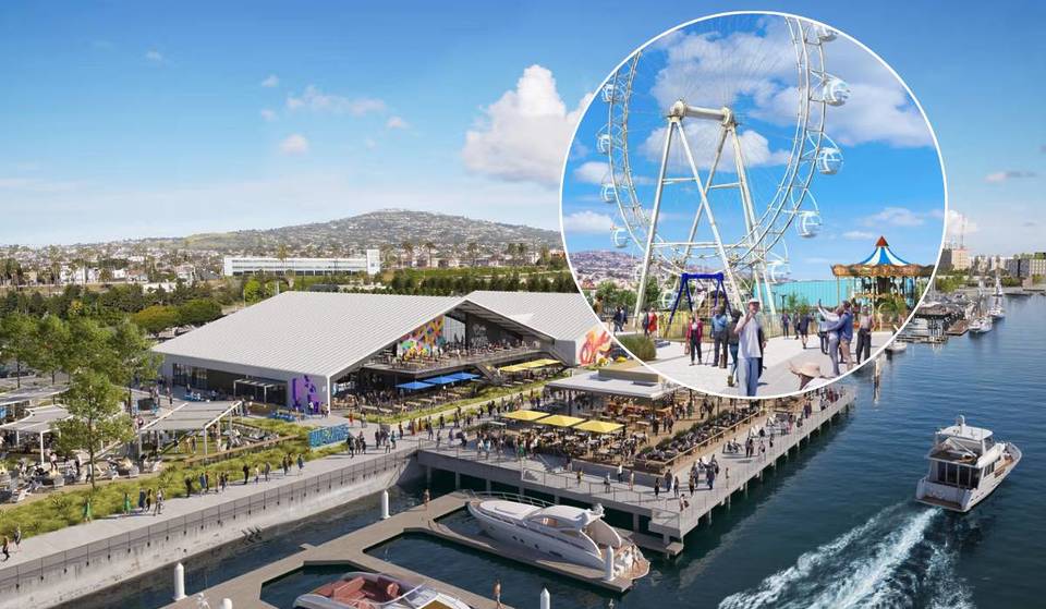 California’s tallest Ferris wheel is coming to L.A.’s new $500 million waterfront district — and it opens next year