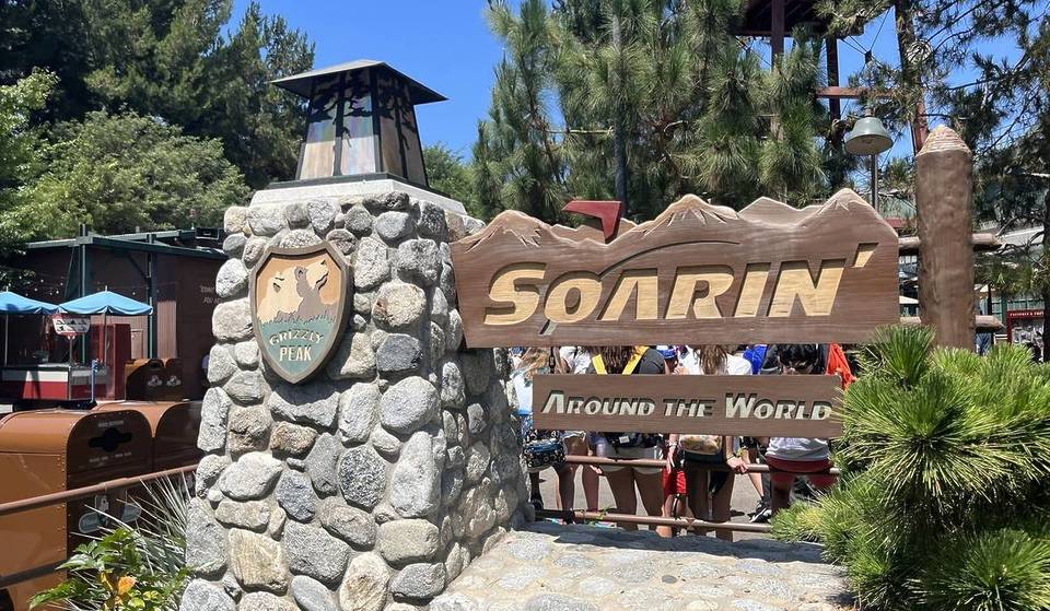 La clásica atracción de ala delta de Disneyland presenta un importante cambio este verano: este es el último día en que podrás montarte en «Soarin’ Over California»